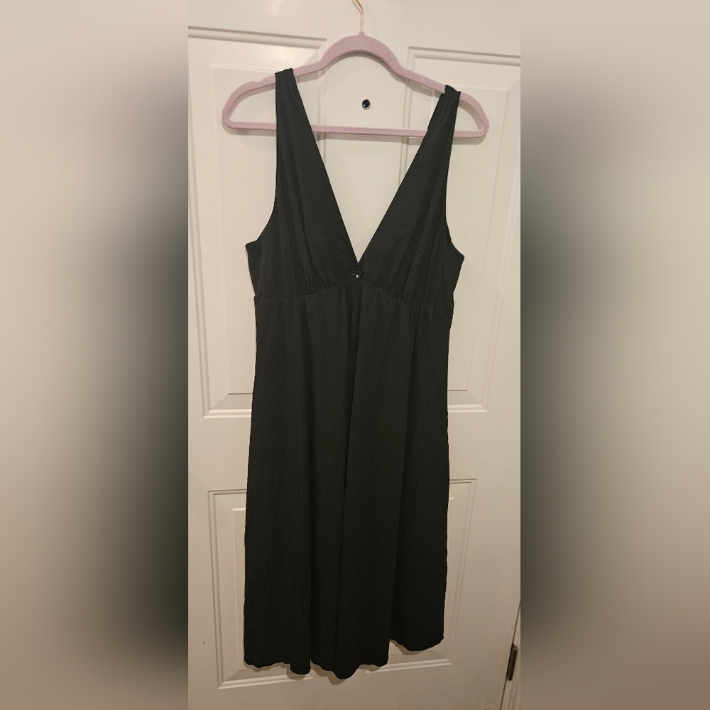 Elegant Black Sleepwear Dress